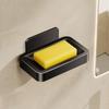 Алюминий Цинк Цинковый сплав Мыльница Без сверления Держатель для мыла Прочный Держатель для хранения губки Душевая комната
