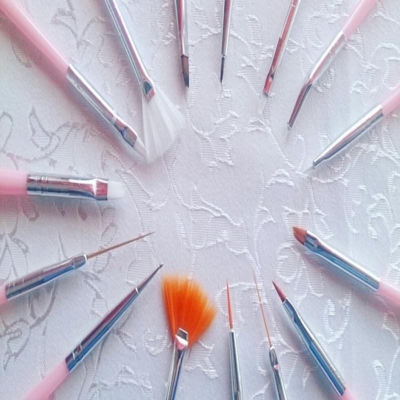 Профессиональная живопись Акриловое масло Акварель Кисти художника Набор 15шт