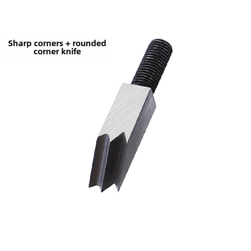 Регулируемый строгальный станок с фаской 45°: Многоугловой ручной рубанок для деревообработки.