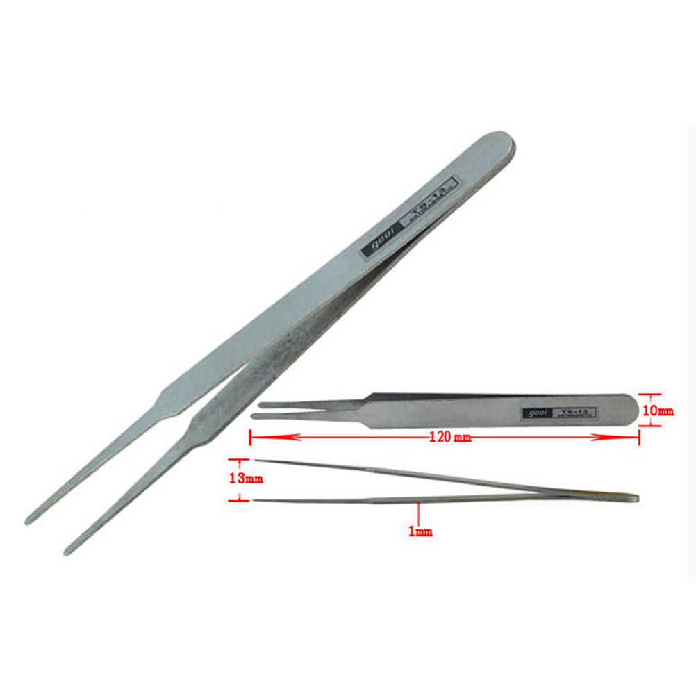 1 шт. Профессиональный антистатический набор пинцетов из нержавеющей стали для технического обслуживания