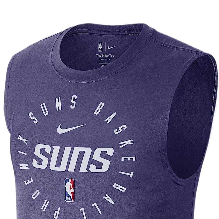 Nike Dri-Fit Практичный Удобный Модный Универсальный Без рукавов Влагоотводящая Футболка Мужские Топы Фиолетовый HF1930-566