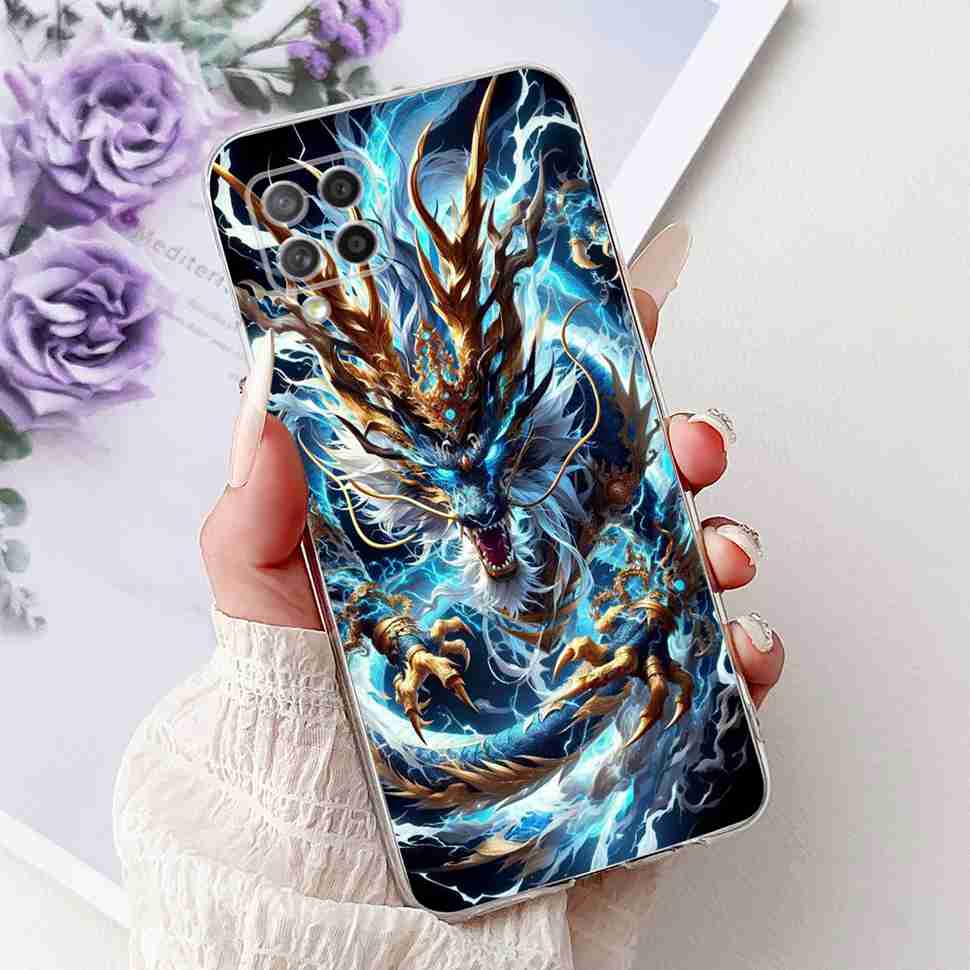 Чехол для Samsung Galaxy A42 5G Популярный узор Цветы Мягкий силикон ТПУ Чехол-бампер для Samsung a42 A42 6.6" SM-A426B Модный корпус