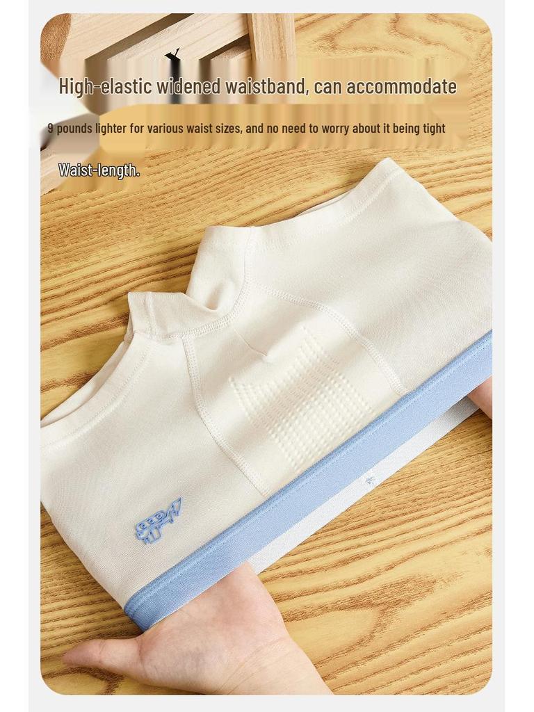 Мужские боксеры из чистого хлопка - Не задираются, Размеры M и L, Идеально для этапа развития.