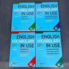 Коллекция книг English Vocabulary In Use Подготовка к тестам по английскому языку Профессиональная книга Учебники продвинутый средний начальный