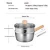 COOKER KING Японский алюминиевый ковш для детского питания и молока с пароваркой
