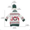 Knitted Clothes with Hats Christmas Wine Bottle Cover Christmas Decorations Portable Champagne Wine Bag Reusable Snowman