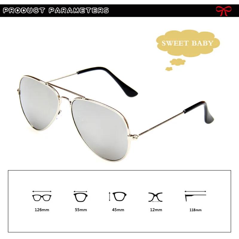 Luxury Kids Sunglasses Children Uv400 Eye Protection Fashion Anti-Reflective Sun Glasses Shades Boys Girls Eyewear