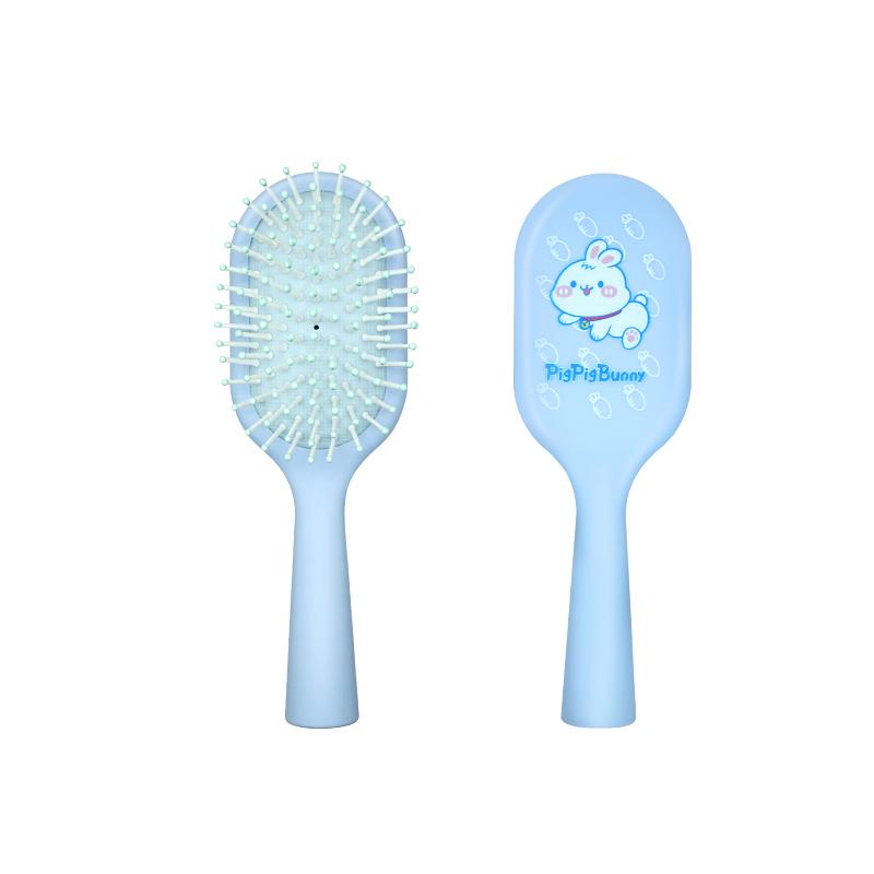 Cute Portable Air Cushion Massage Combs Hairbrush Cartoon Children Comb Foldable Hair Brush Anti-static Hairdressing Tool Kids