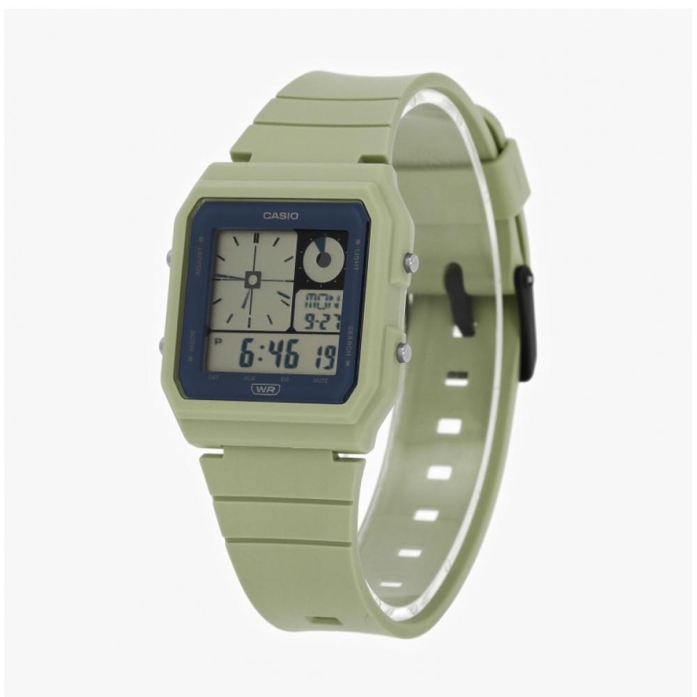 Casio Lf 20w 3adf  Lf 20w 3a  Цифровые Квадратные Винтажные Ретро Общественные Часы из ПУ