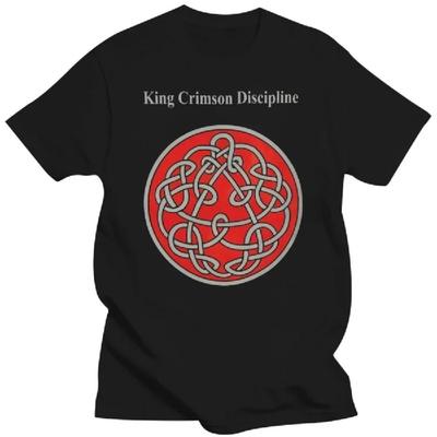 2024 King Crimson Мужская черная футболка Discipline Черная одежда харадзюку мужская одежда футболка оверсайз графические футболки футболка