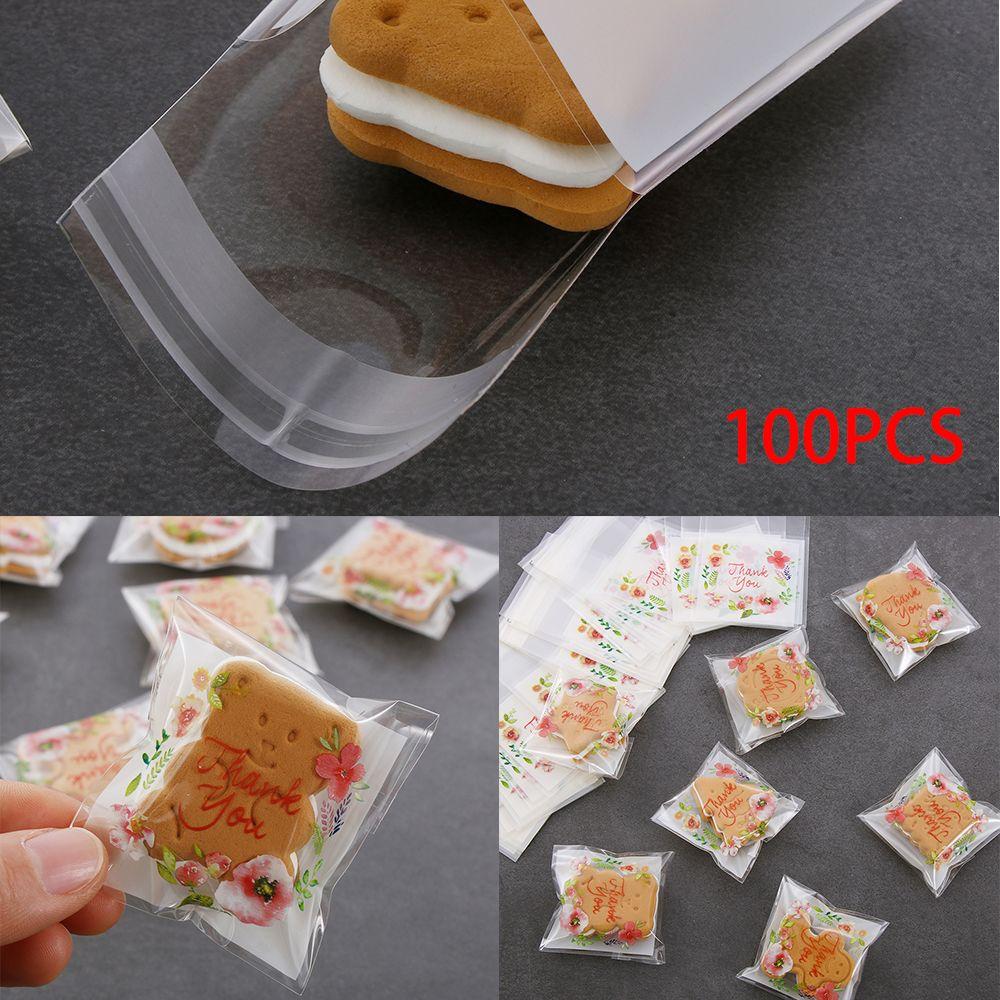 Baking Biscuit Thank you Pastry Tool Packaging Bag Candy Pockets Cookie Bags Wrapping Supplies