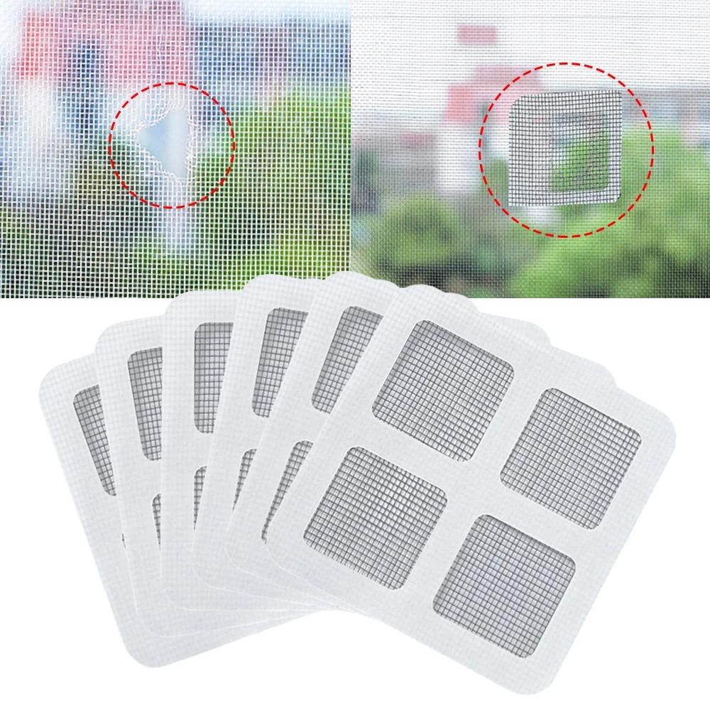 3/5/10Pcs Stickers Window Screen Patch Fix Net Window Screen Adhesive Fix Net Repair Screen Patch