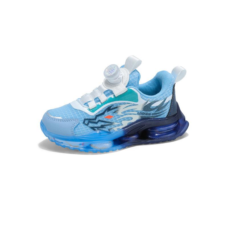 Обувь для мальчиков Nezha третий принц Аобин 2025 осень дышащая двойная сетка спортивная и повседневная обувь детская обувь для бега на мягкой подошве