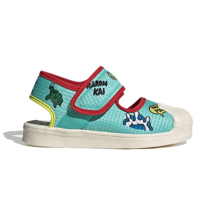 Adidas Оригинальные сандалии Superstar 360 C Primeblue Амортизация Дышащие Детские сандалии Детские сандалии Светло-голубые FX4857