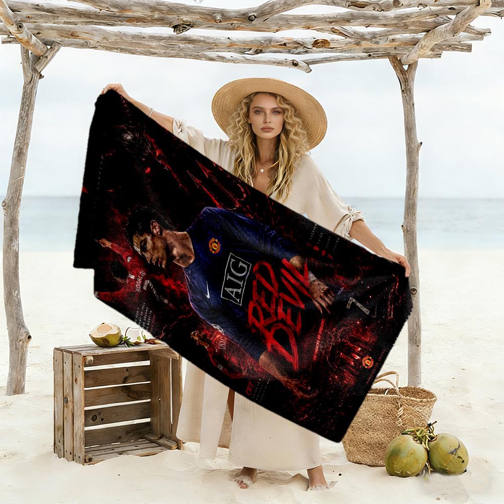 Cr7: Answer Revealed Beach Towel Quick-Dry Soft Microfiber Comfortable Lightweight Portable for Swimming,Beach,Camping, Travel, Beach Accessories,Gym
