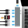 USB C HUB for MacBook Pro Type-c 3.1 to HDMI-compatible 4K Converter USB C to MCIRO SD SDHC MMC TF Card Reader Extend Adapter