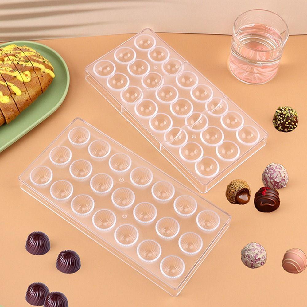 Прозрачные шоколадные формы 3D Candy Mold Выпечка Инструменты Мини-форма для печенья Главная