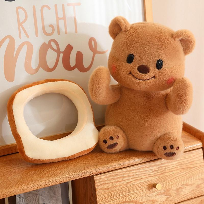 Милая новая стильная трансформированная кукла-медведь, плюшевая игрушка, тряпичная кукла в качестве подарка на день рождения для друзей и лучших подруг