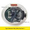 Export-Grade Aluminum Alloy Safety Helmet for Construction and Mining - Meets European and American Standards