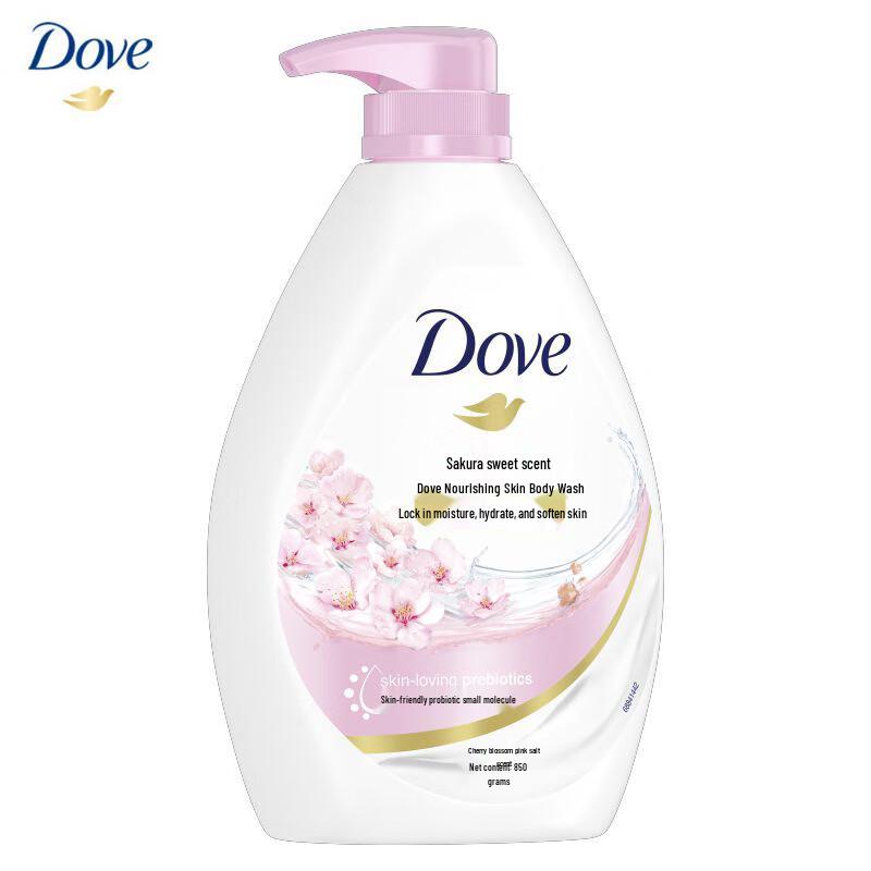 Dove Cherry Blossom Nourishing Body Wash, 850g