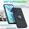 Чехол для Motorola Moto G52, матовый, бронированный, с магнитным кольцом, чехлы для телефонов Moto G52 G 52 MotoG52, противоударный, жесткий, задняя крышка из ПК