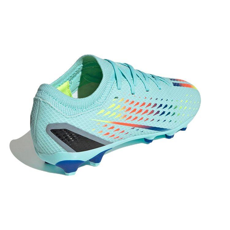 Adidas X Speedportal .3 Turf Обувь для футбола на искусственном газоне с круглым носком на шнуровке с низким верхом Детская футбольная обувь Синий GW8480