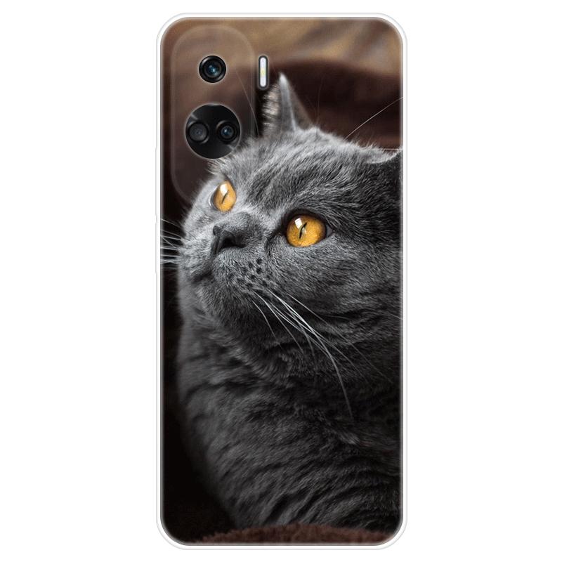 Для Honor 90 lite Honor90 lite чехол Мягкая силиконовая задняя крышка Мультяшный чехол для телефона Модный