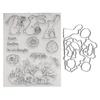 Easter Die Cuts Clear Scrapbooking Stamp for Card Making DIY Scrapbooking Craft, Cutting Dies Stamp