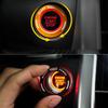 Onami CIV62-R Honda Civic Engine Start Ring Interior Panel Interior Parts Accessories Honda 10th Generation CIVIC FC1/FK7 Aluminum 1P (Red)