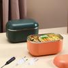 Electric Heating Lunch Box 220V 110V 12V Leak-proof Portable Heated Lunchbox Stainless Steel Car Office Food Warmer Container