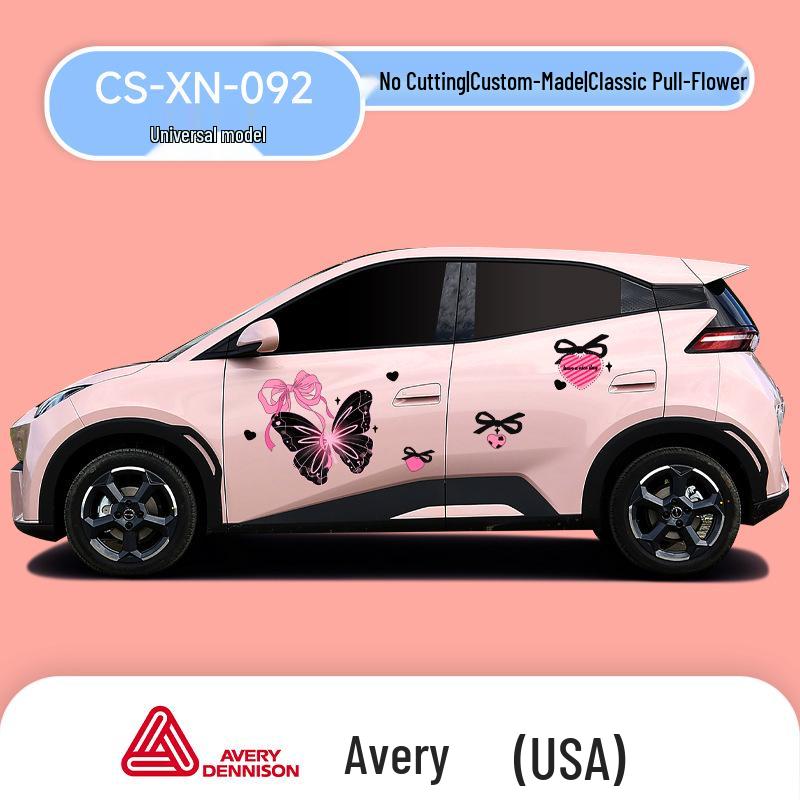 Креативные наклейки на кузов автомобиля BYD Seagull