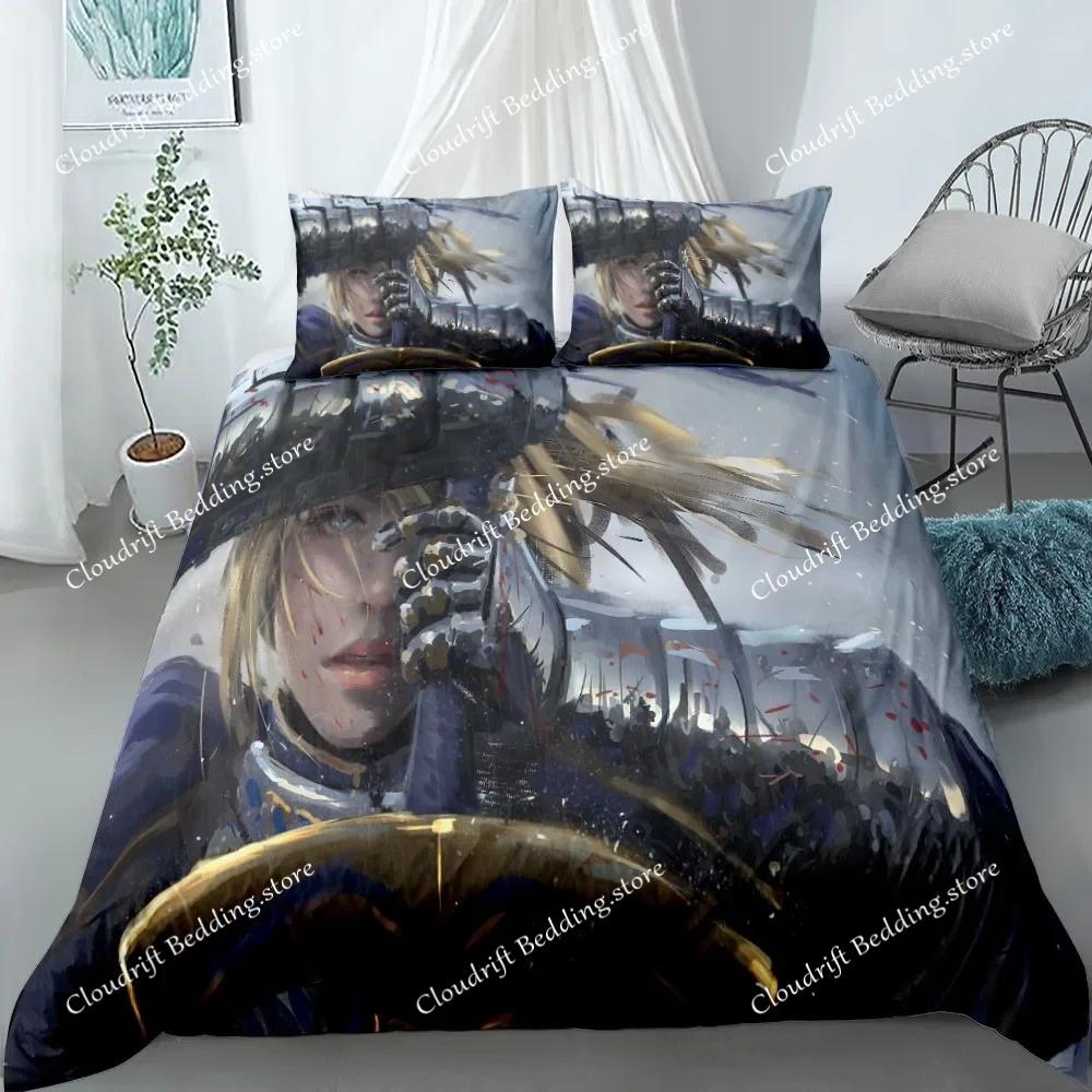 Комплект постельного белья Zero Fairy King Queen Double Full Twin Single Size Пододеяльник Наволочка судьба Комплект постельного белья Пододеяльник Комплект для кровати