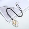 Creative Geometric Combination Irregular Pendant Long Necklace