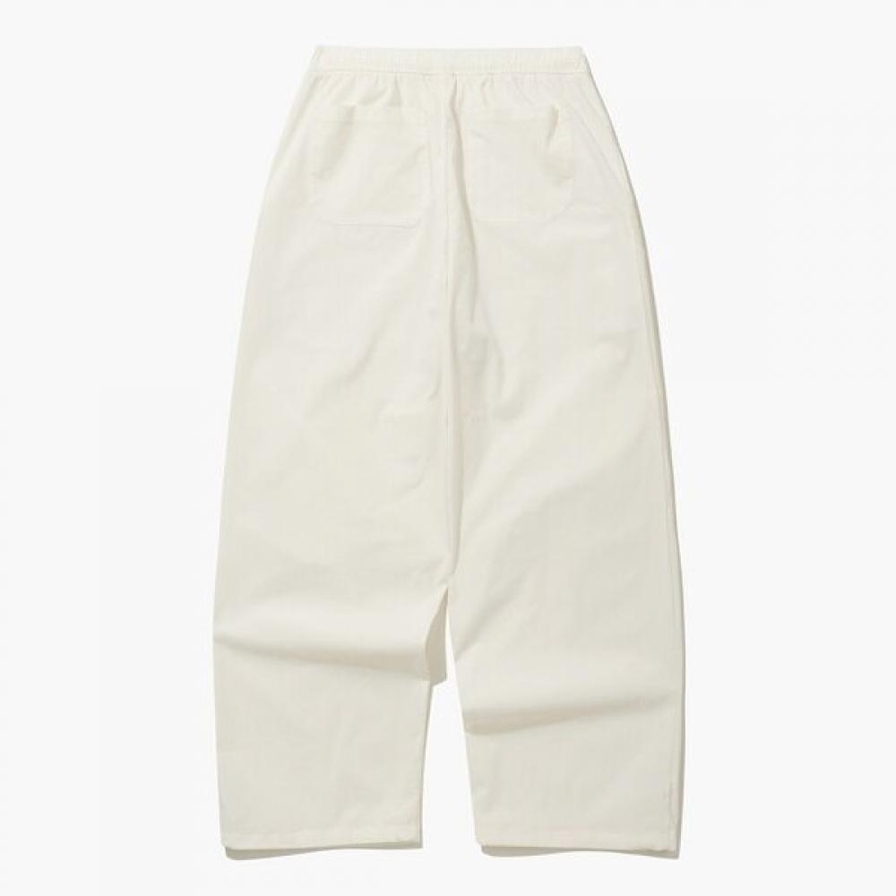 Le Coq Sportif Women Stretch Woven Wide Fit Pants Crm Qq122opt28