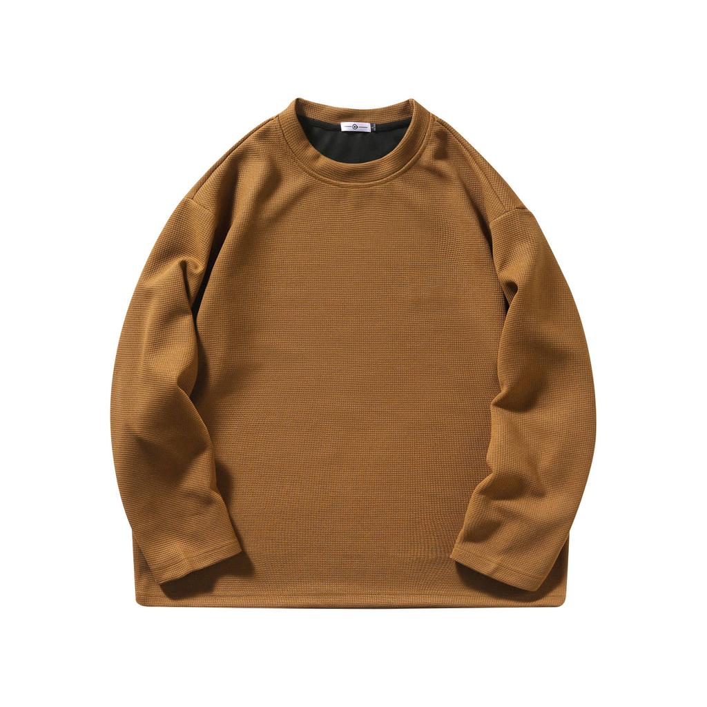 Мужской флисовый круглый воротничок с флисовой толстовкой однотонного цвета и флисовой флисовой курткой