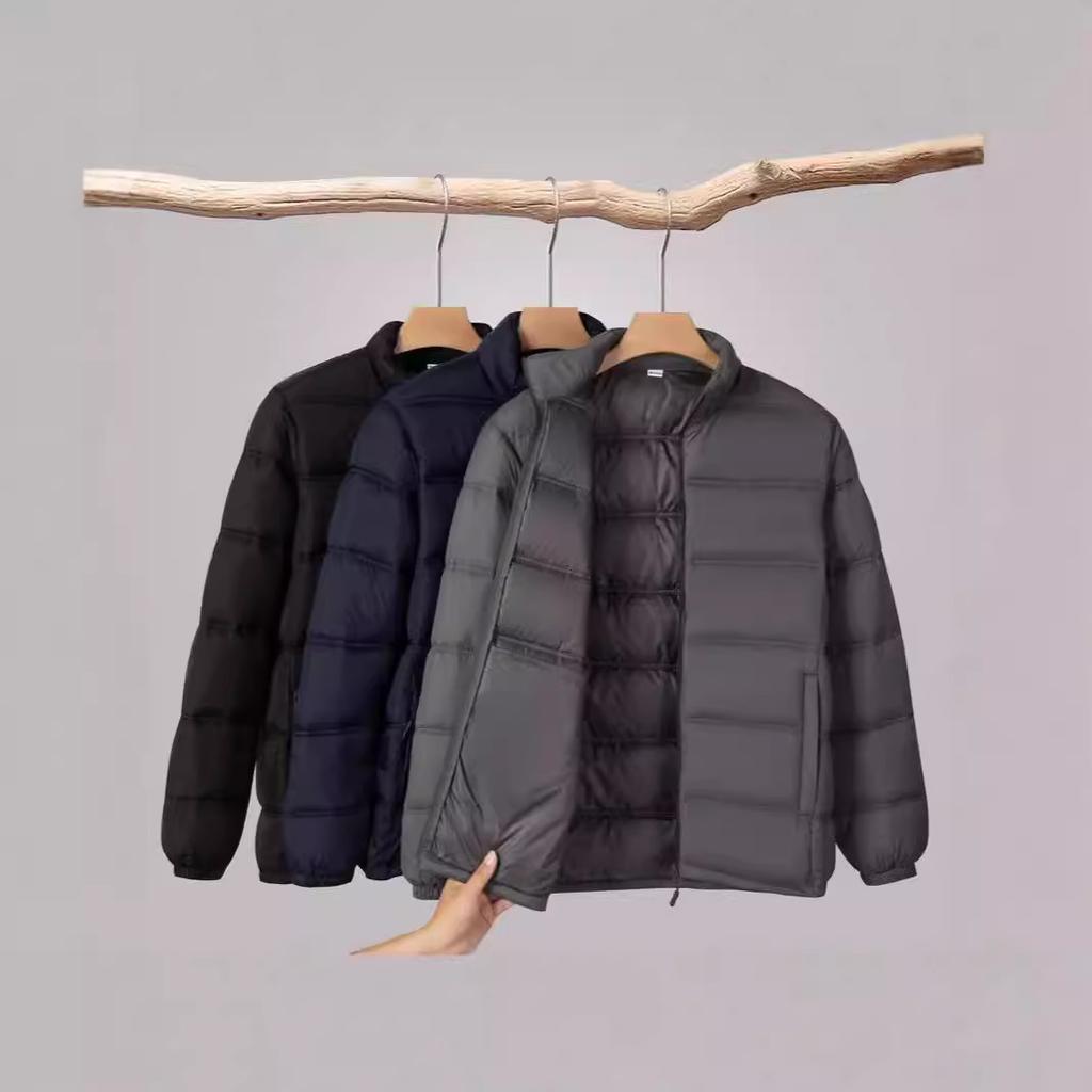 Мужское хлопковое пальто, хлопковая куртка со стойкой, толстое хлопковое пальто, новый стиль 2025, зимняя одежда, верхняя одежда, теплое, простой дизайн