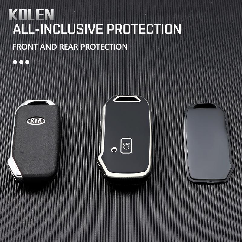ТПУ Чехол-оболочка для корпуса брелока автомобильного ключа для Kia K3 Kx3 Kx7 K5 Sportage Carnival Mpv Telluride Sx Gt Line Бесключевые автомобильные аксессуары