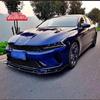KIA K5 20-22 Передний сплиттер и боковые юбки: Набор из 3 предметов с защитой от царапин