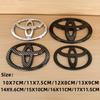 uwhpc2 3D Car Emblem sticker For Toyota Front Grill Hood Rear Trunk Logo Corolla Camry RAV4 Hilux Yaris Prius Prado Badge Accessory