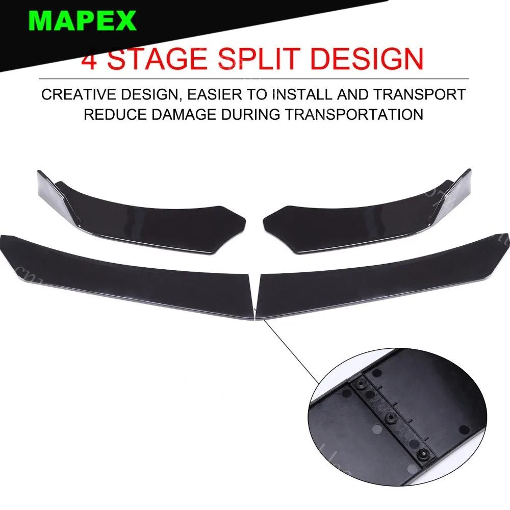 Car Styling For Nissan 350Z 370Z Front Bumper Lip Chin Spoiler Body Kit Splitter Side Skirt protector