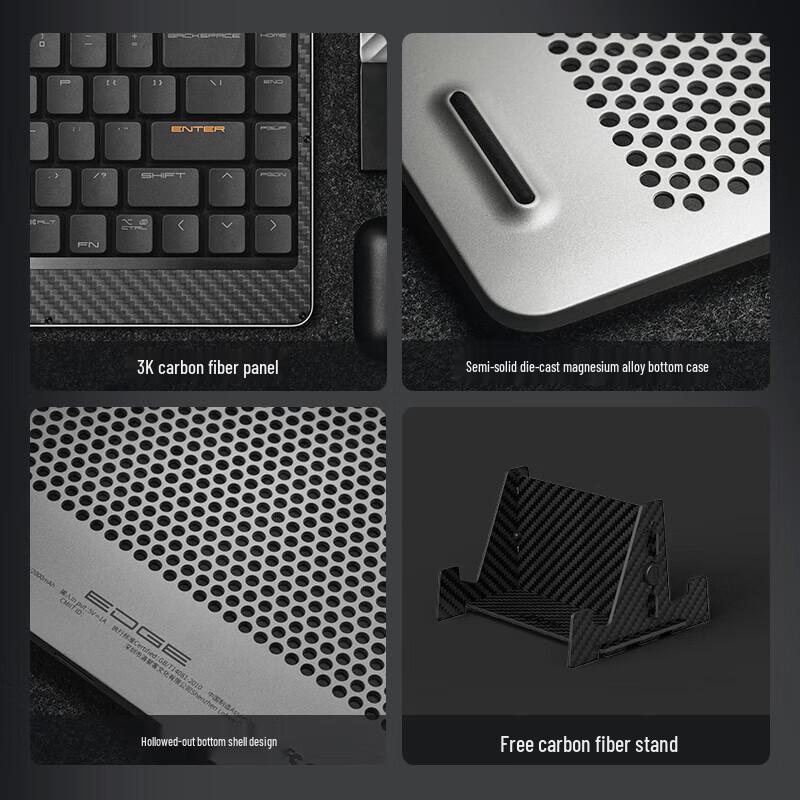 LOFREE EDGE84 Low-Profile Dual-Mode Mechanical Keyboard