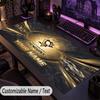 Large Mouse PadPittsburgh Penguins Custom Name Text Personalized Desk Mat Non Slip Gaming Pad
