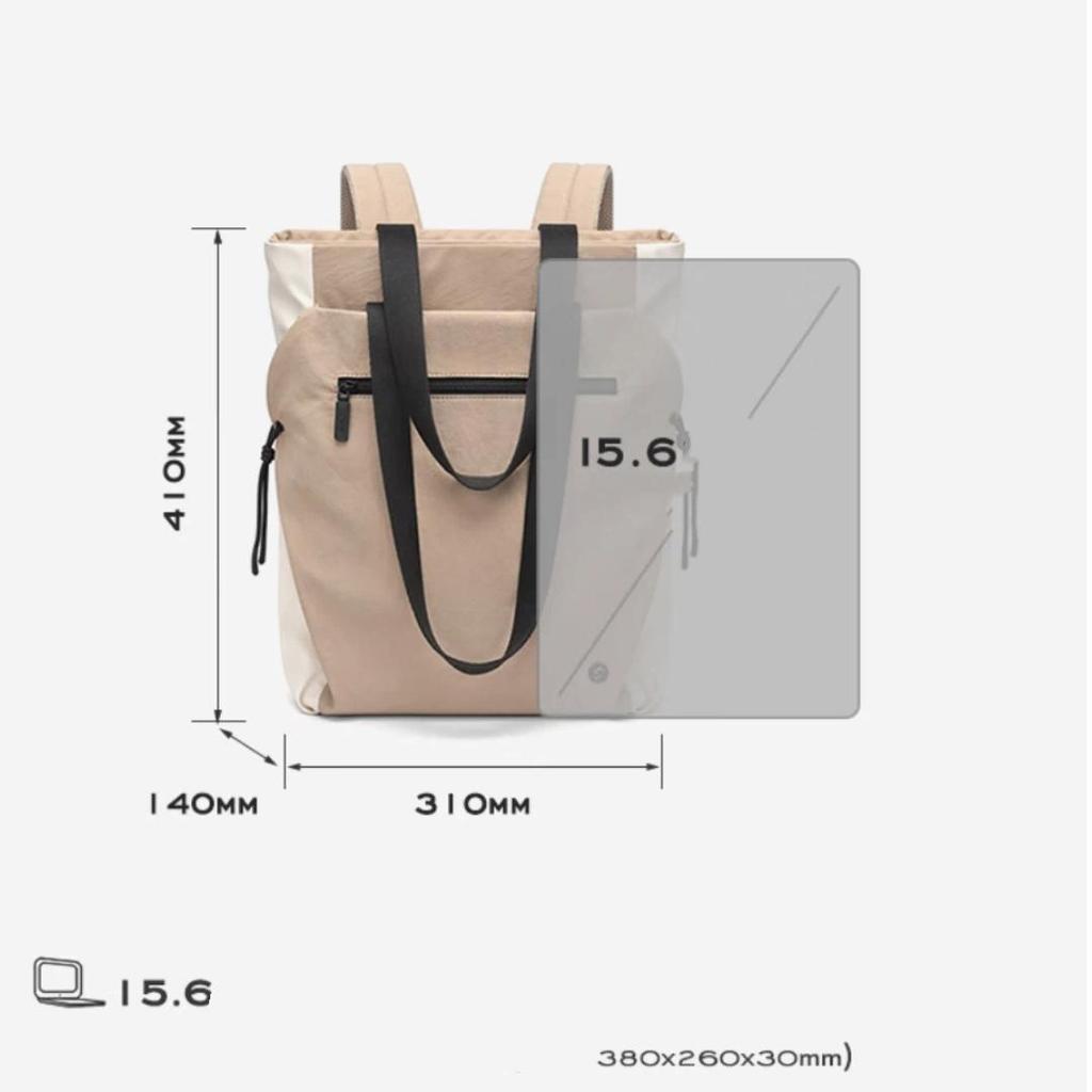 GOLF Lightweight Women's Backpack Laptop Bag 14/16 Inch Notebook Backpack Student School Bag Travel Shoulder Tote Bag