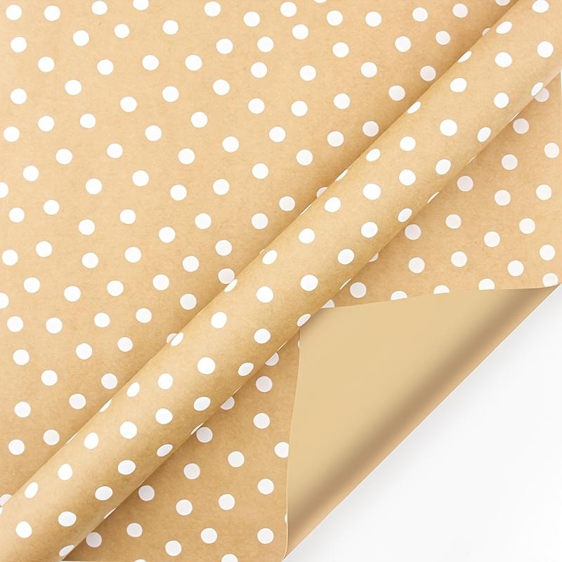 Large Size Vintage Christmas Gift Wrapping Paper Roll Christmas Tree Thickened Kraft Paper for Gift Wrapping, Christmas Party, Gift Boxes