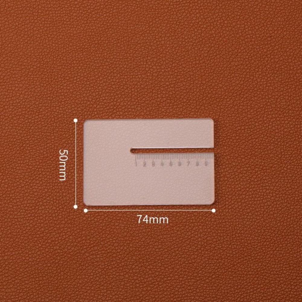 Multifunctional Wooden Leather Chopper Stainless Steel Punching Auxiliary Tool