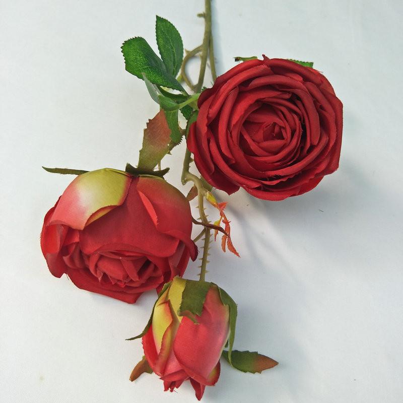 Elegant Artificial Silk Rose Bouquet For Home And Event Decoration