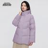 Женский короткий пуховик с капюшоном XueZhongFei