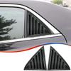 1 Pair ABS Carbon Fiber Window Louver Cover for Chrysler