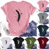T Shirts Short Sleeve Tees For Women Fashion Tops Lightweight Soft Casual Summer Outfits Clothes