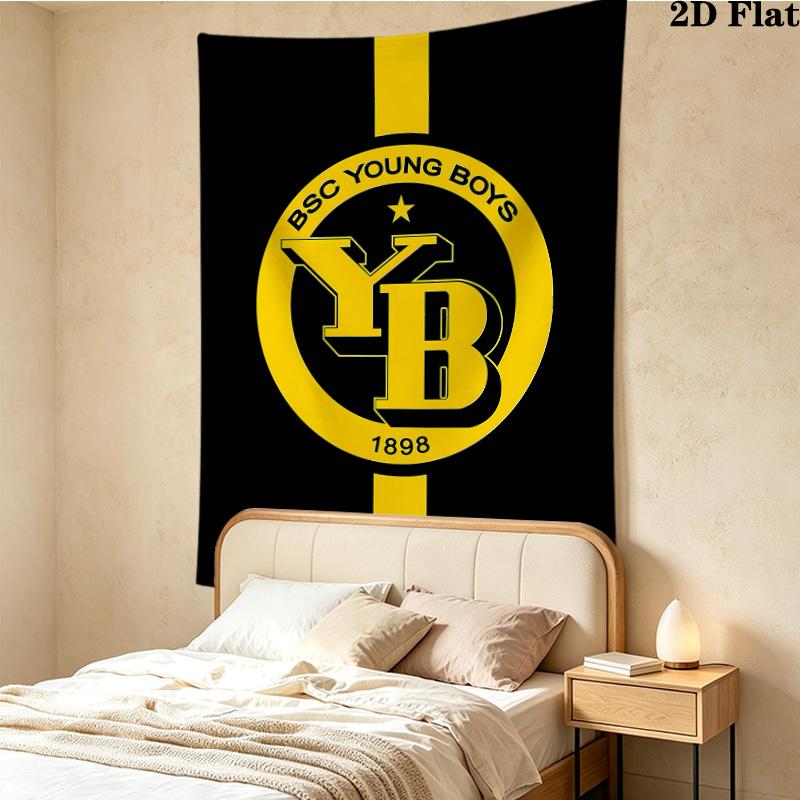 Bsc Young Wall Tapestry Aesthetic Wall Hanging Printed Fabric Blanket Decorative Tapestries For Bedroom Living Room Home Decor